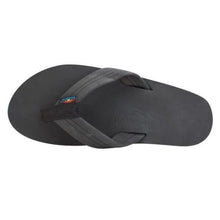 Load image into Gallery viewer, Single Layer Premier Leather with Arch Support BLACK