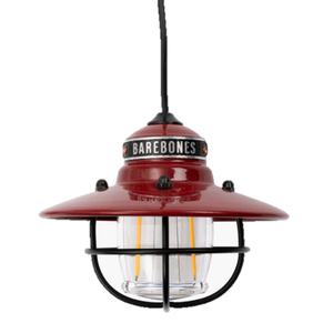 EDISON PENDANT LIGHT-RED