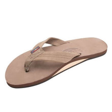 Load image into Gallery viewer, Single Layer Premier Leather with Arch Support DARK BROWN
