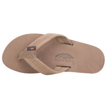 Load image into Gallery viewer, Single Layer Premier Leather with Arch Support DARK BROWN
