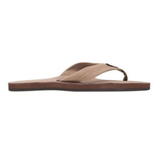 Load image into Gallery viewer, Single Layer Premier Leather with Arch Support DARK BROWN
