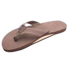 Load image into Gallery viewer, Single Layer Premier Leather with Arch Support EXPRESSO
