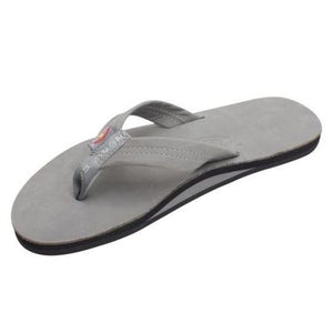 Single Layer Premier Leather with Arch Support GREY