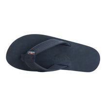 Load image into Gallery viewer, Single Layer Premier Leather with Arch Support NAVY
