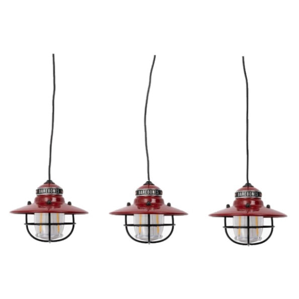 EDISON STRING LIGHT - RED